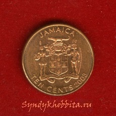Ямайка 10 центов 2003 год